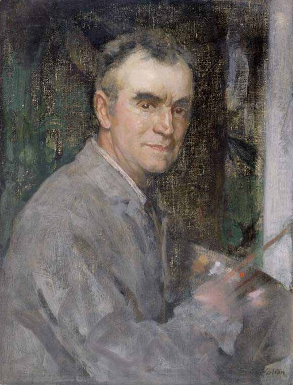 Edward Arthur Walton Self portrait